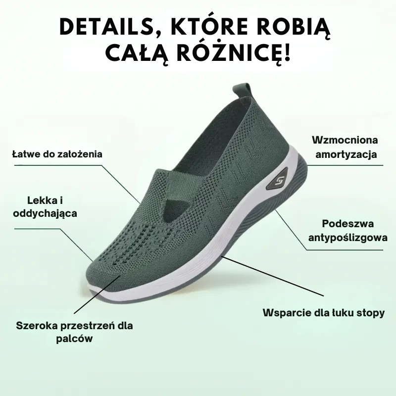 Gosia | Damskie trampki Comfort