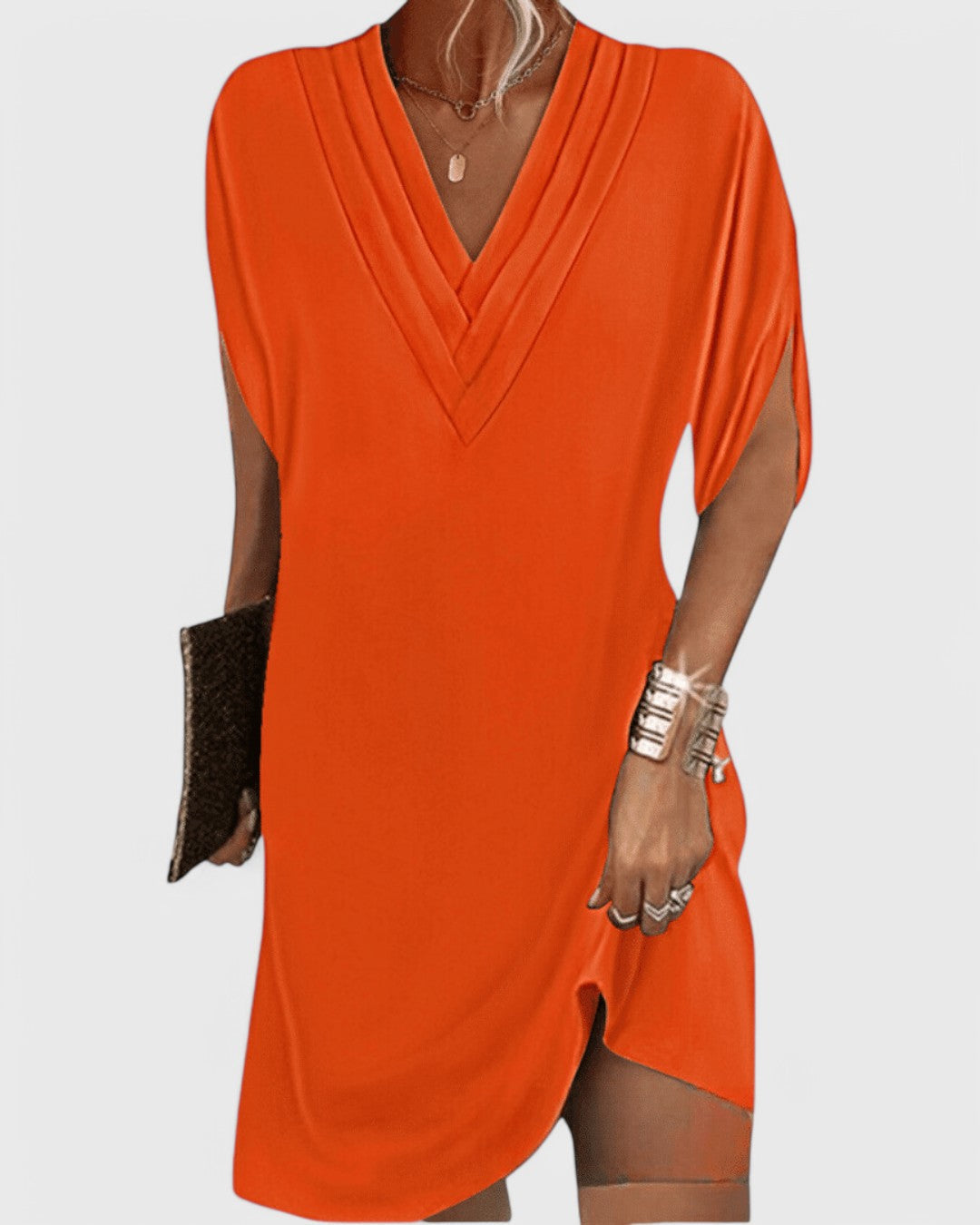 Malina | Elegancka sukienka o pochlebnym kroju