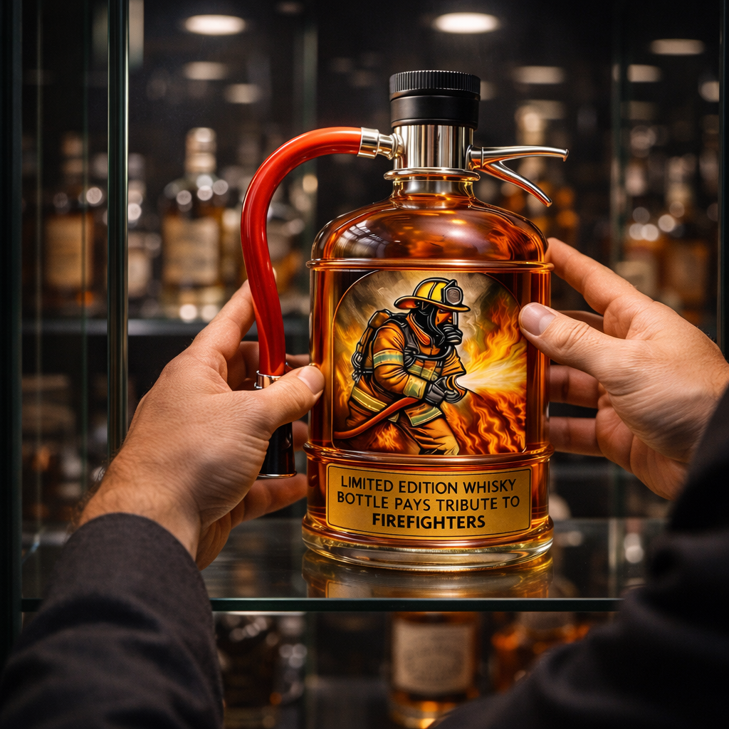 Butelki whisky | Edycja Gaśnica