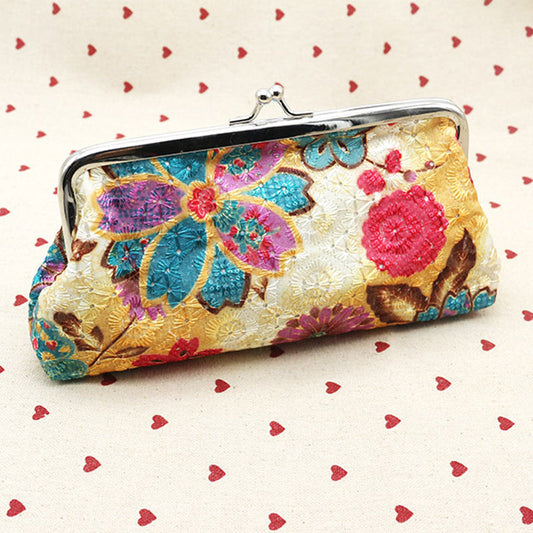 Porte-Monnaie Vintage Floral