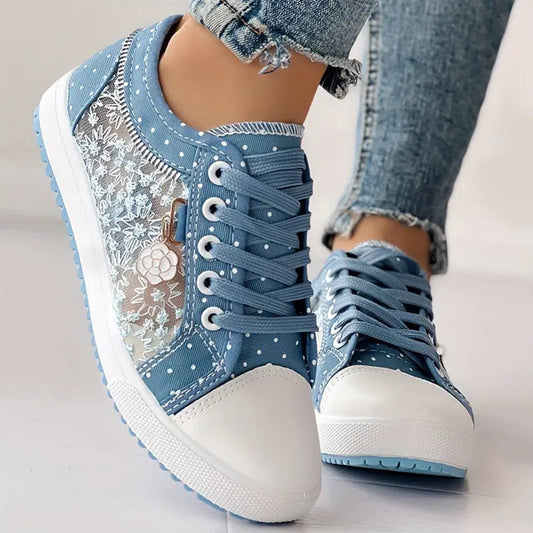 Luna™ Baskets Stylées à Lacets