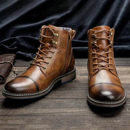 Aaron | Bottes en cuir pour homme