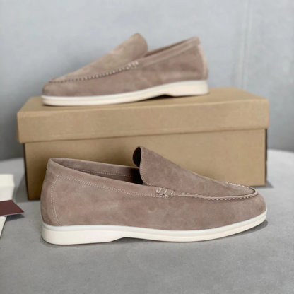Mocassins de luxe en daim