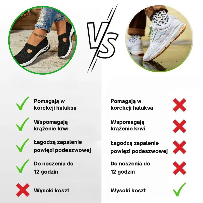 Gosia | Damskie trampki Comfort