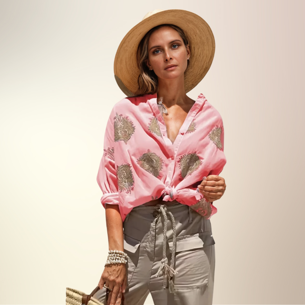 Christine™ – Blouse Légère et Élégante