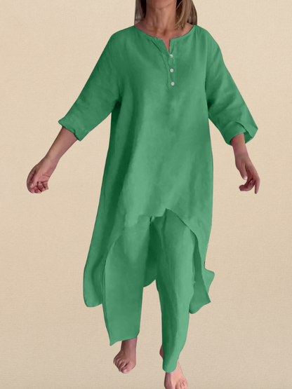 Celeste | Dwuczęściowy komplet z długim rękawem