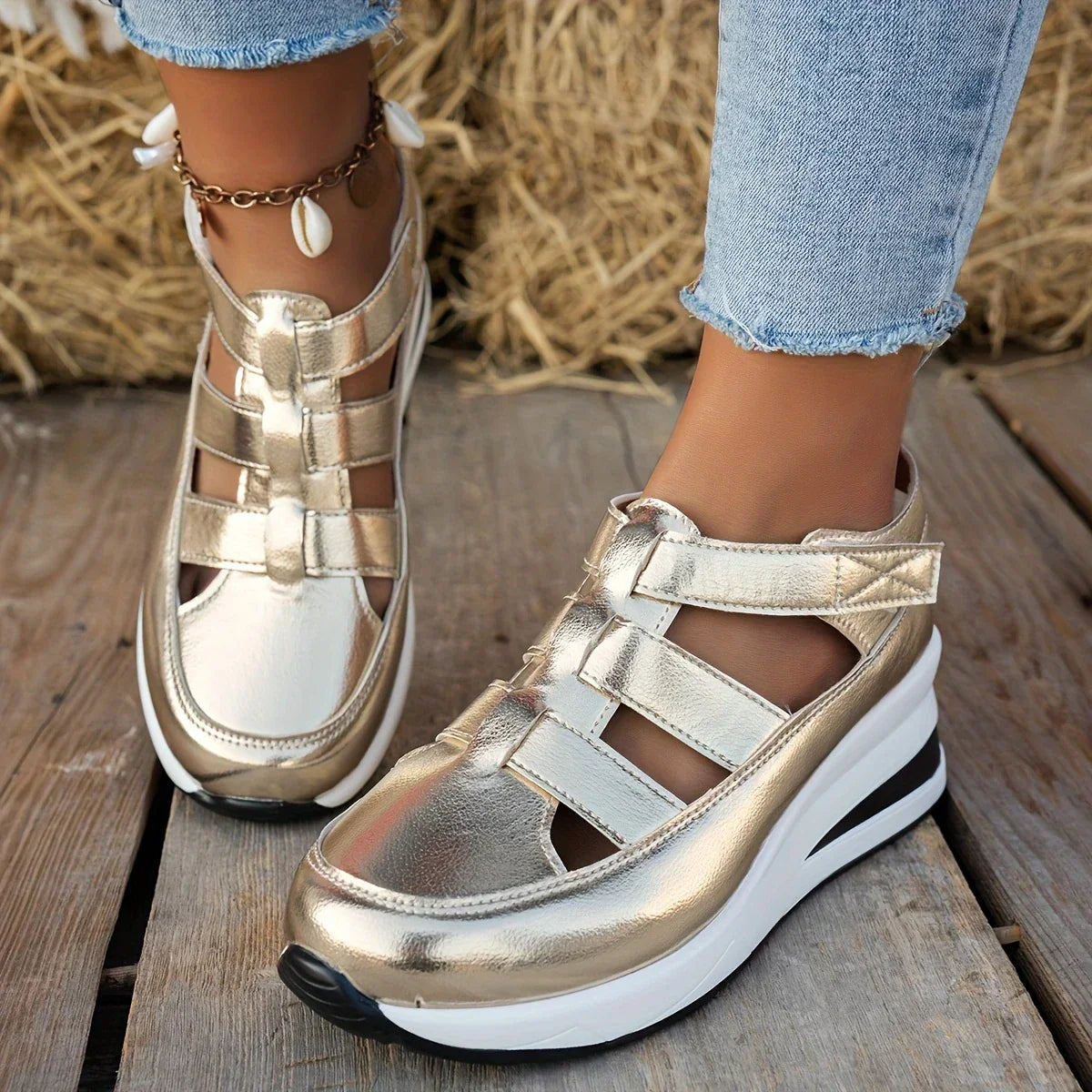 Zalina | Lekkie sandały