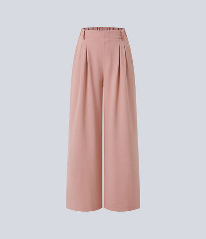 Halara Flex™ High Waisted Side Pocket Wide Leg Waffle Work Pants