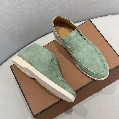 Mocassins décontractés en daim