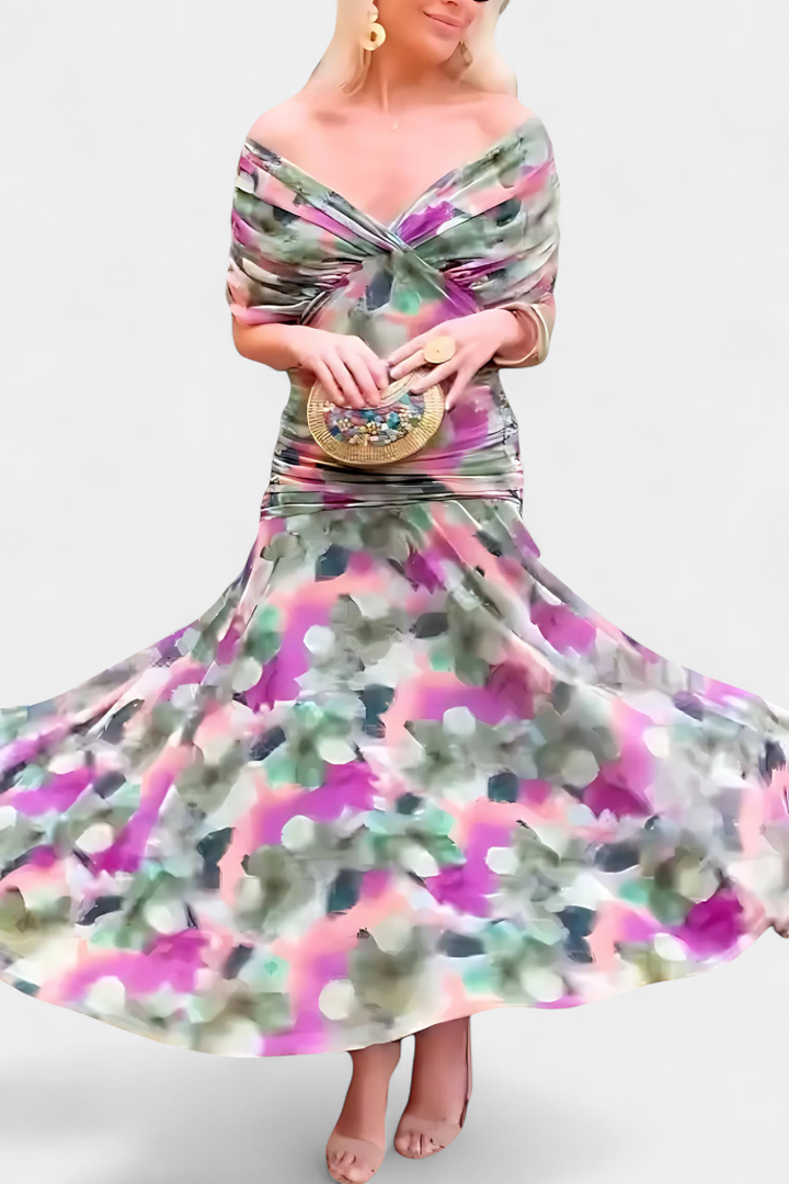 Amalia | Elegancka sukienka maxi