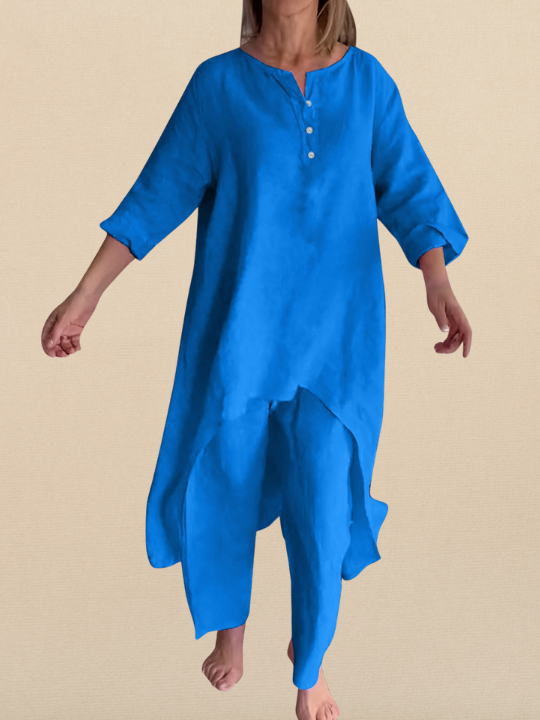 Celeste | Dwuczęściowy komplet z długim rękawem