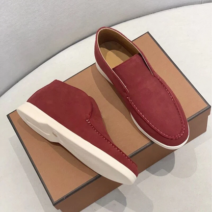 Mocassins décontractés en daim