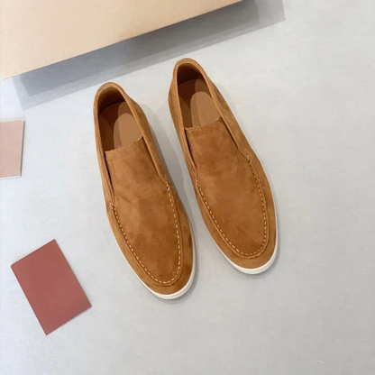 Mocassins décontractés en daim