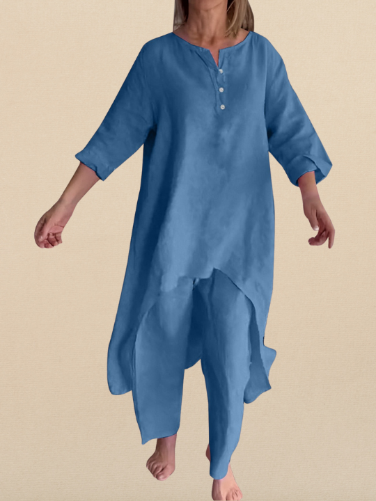 Celeste | Dwuczęściowy komplet z długim rękawem