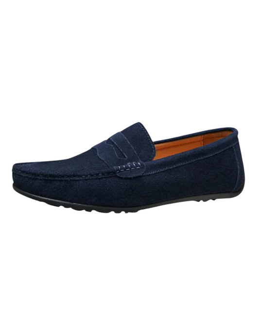 Lorenzo – Mocassins en daim