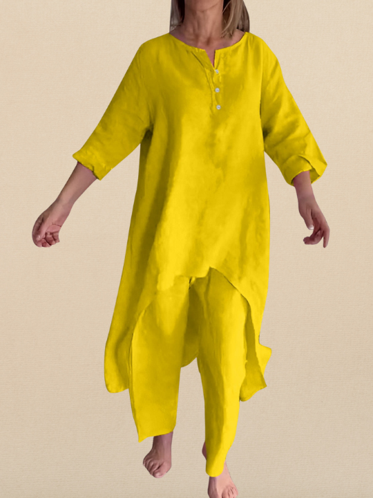 Celeste | Dwuczęściowy komplet z długim rękawem