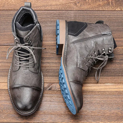Aaron | Bottes en cuir pour homme