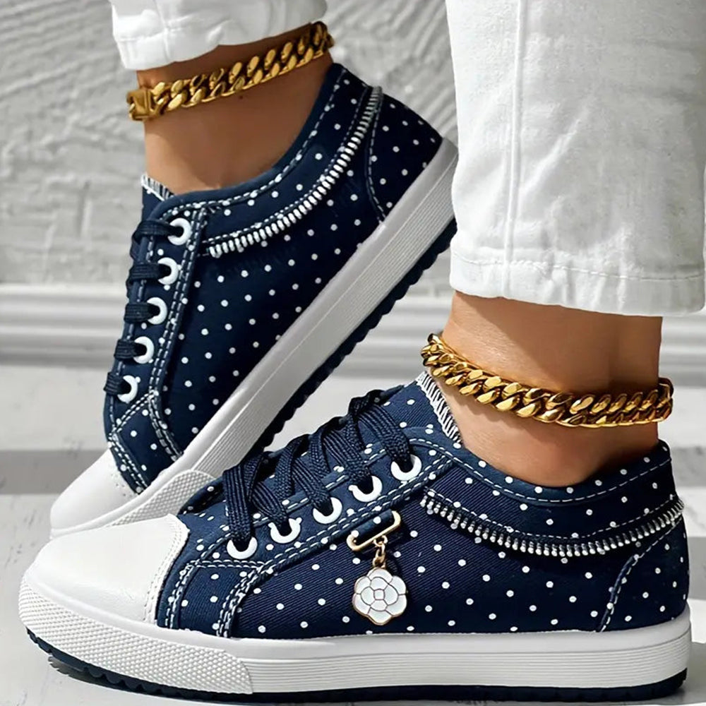 Luna™ Baskets Stylées à Lacets