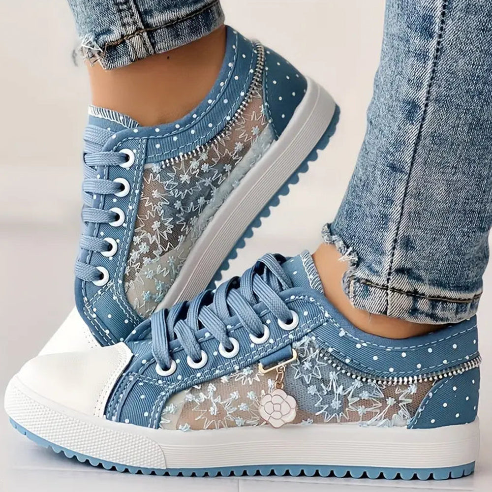 Luna™ Baskets Stylées à Lacets