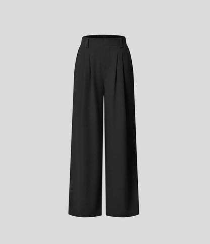Halara Flex™ High Waisted Side Pocket Wide Leg Waffle Work Pants