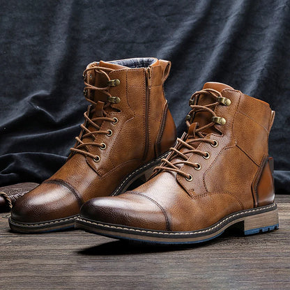 Aaron | Bottes en cuir pour homme