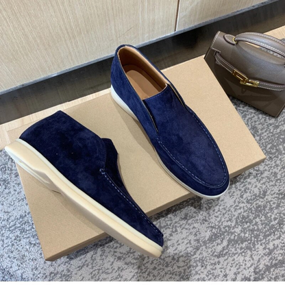 Mocassins décontractés en daim