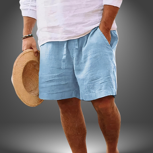 Zach | Shorts Artisanaux en Lin