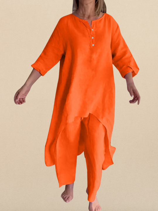 Celeste | Dwuczęściowy komplet z długim rękawem