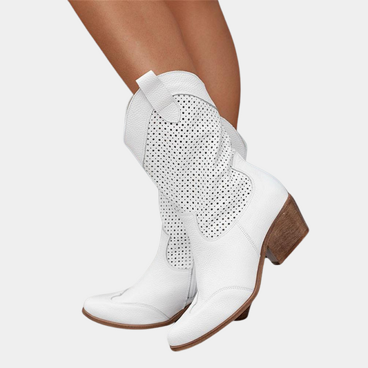 Rachel – Bottes Orthopédiques Style Cowboy