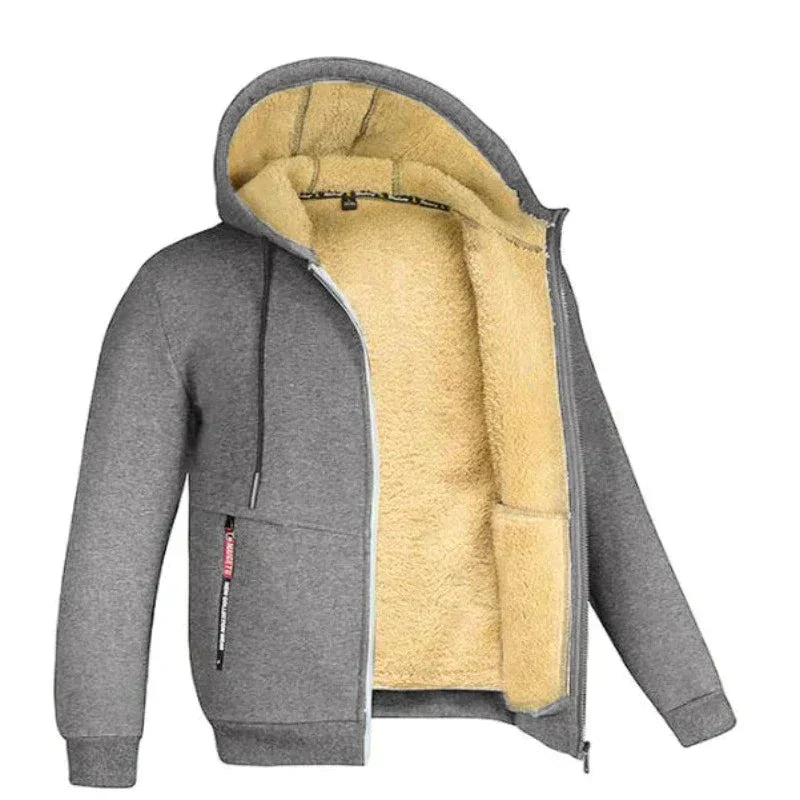 Nicolas™ - Veste Matelassée Doublée de Fourrure