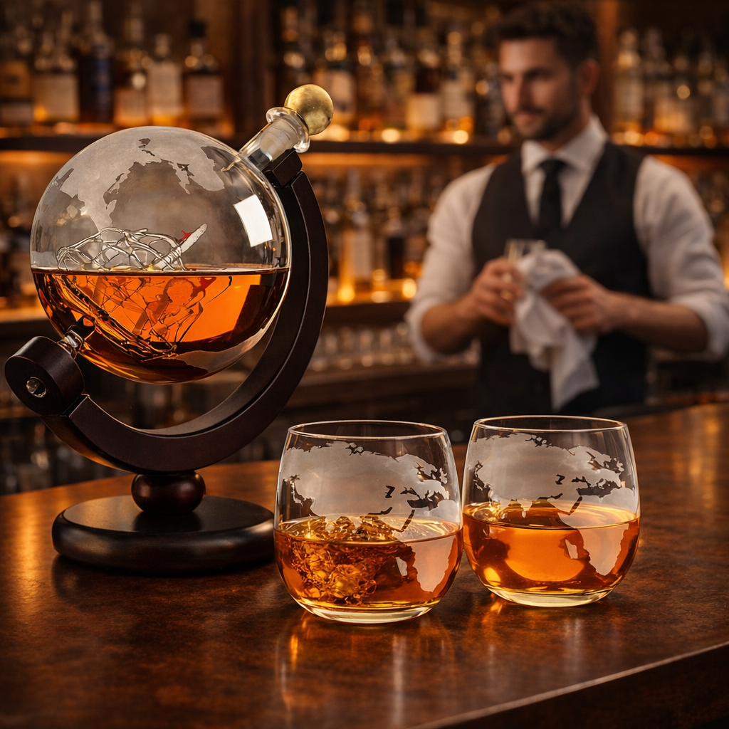 Butelki whisky | Edycja Mapa Świata