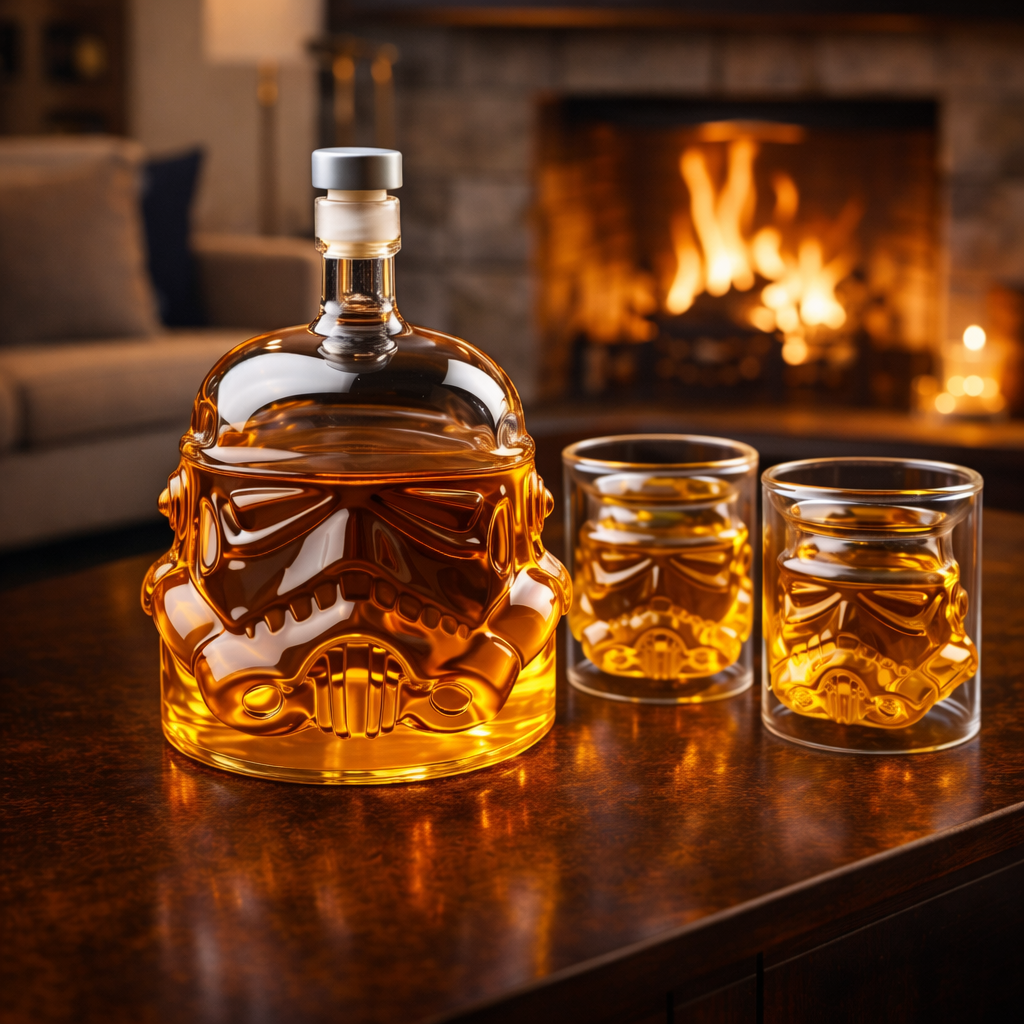 Butelka whisky | Edycja: zestaw butelek i szklanek