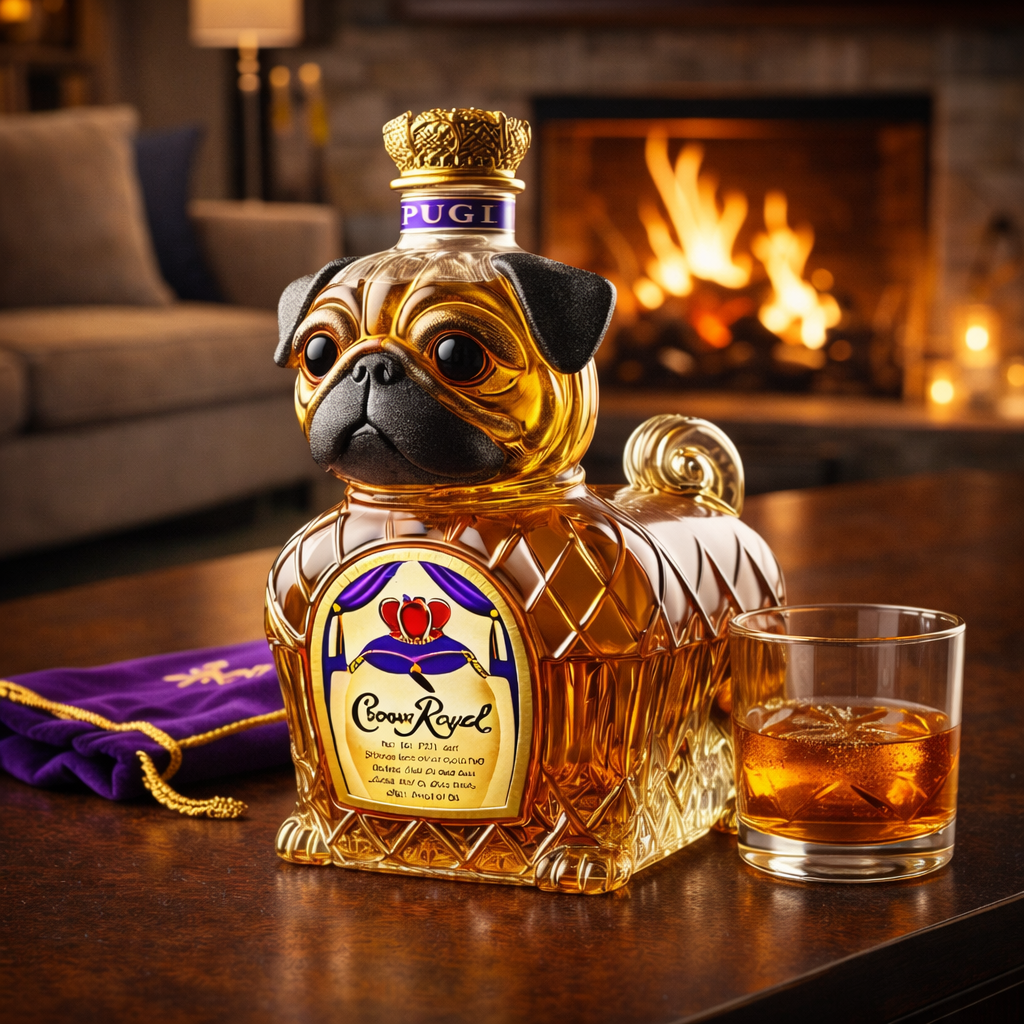 Butelka whisky | Edycja Bulldog Francuski