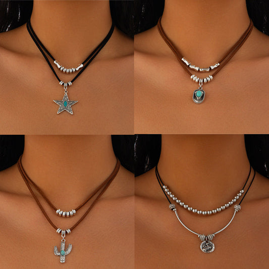 Collier Pendentif Vintage