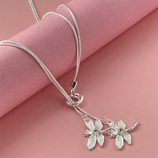 Collier Pendentif Libellule