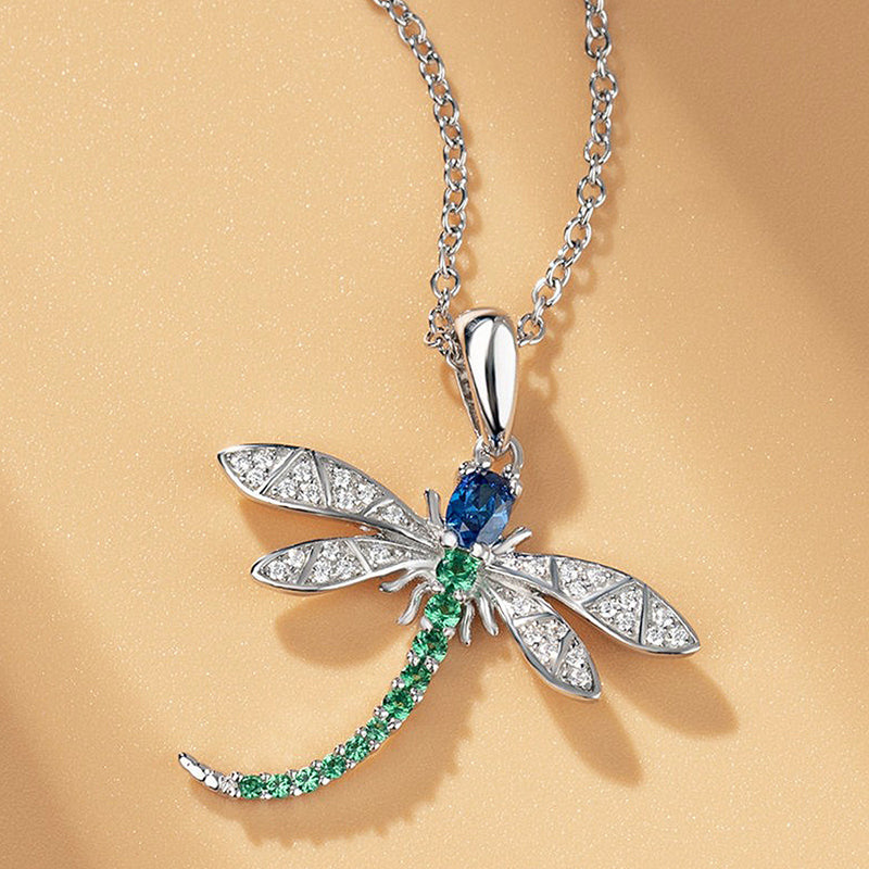 Collier Pendentif Libellule