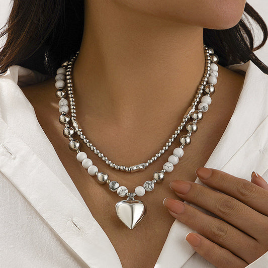 Collier Pendentif Coeur