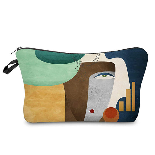 Porte-Monnaie Abstrait Vintage