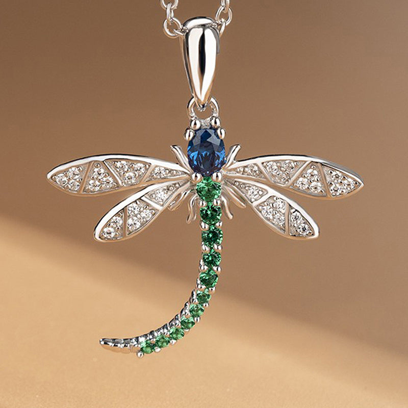 Collier Pendentif Libellule