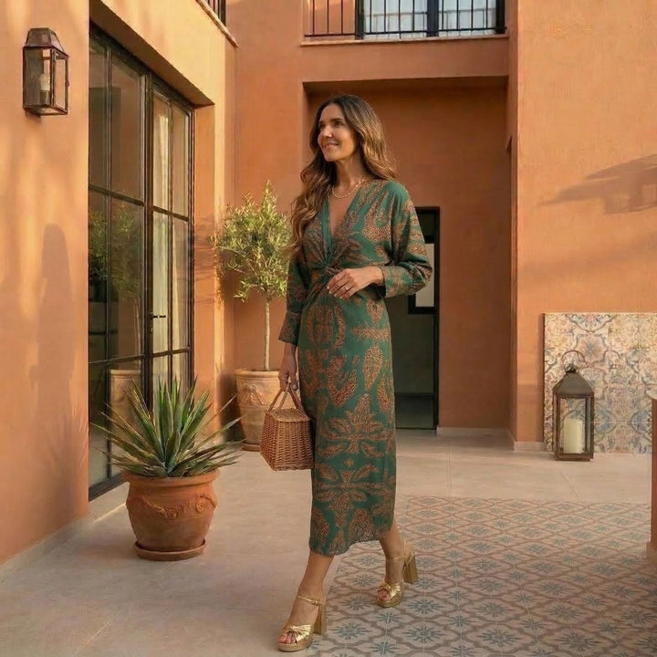 Irina | Elegancka sukienka midi