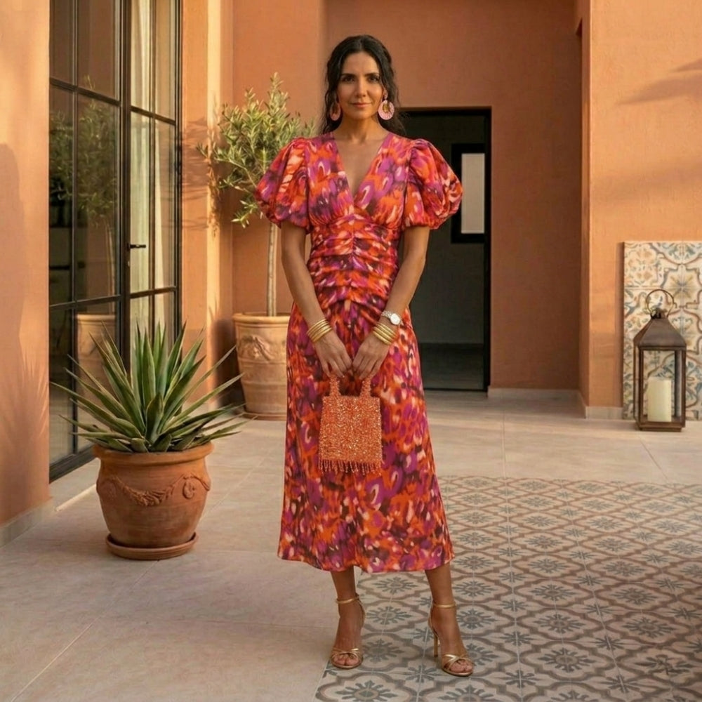 Valentina | Elegancka Wiosenna Sukienka