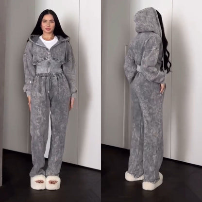 Zara | Elegancki komplet Speed Top i spodnie