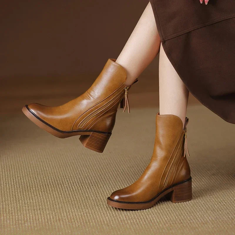 Grazia™ – Bottines en Cuir