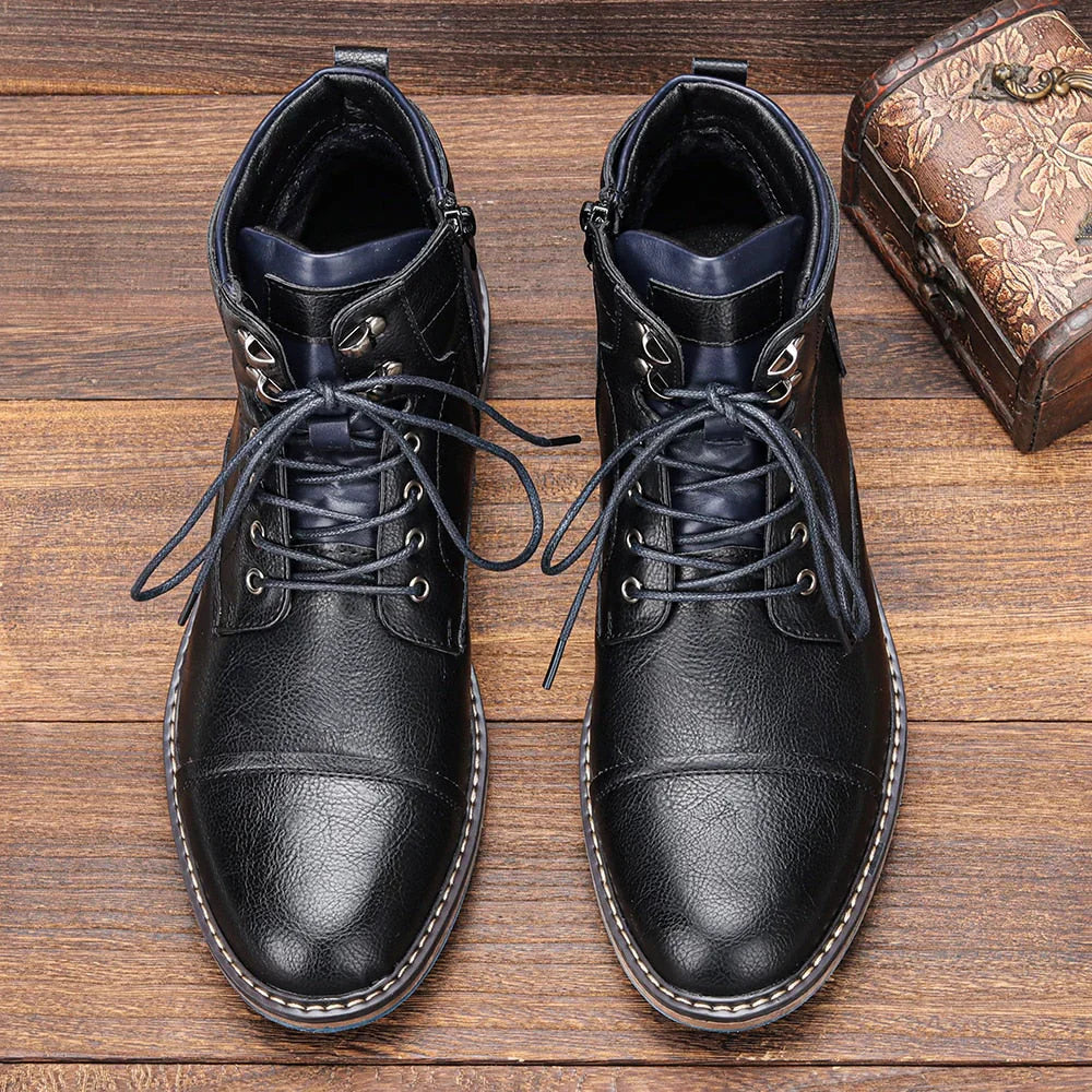 Aaron | Bottes en cuir pour homme