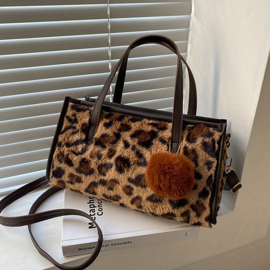Sac Léopard Vintage