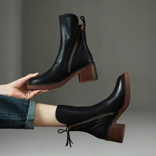 Grazia™ – Bottines en Cuir