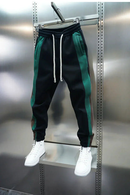 Marek | Nowoczesne spodnie z paskami