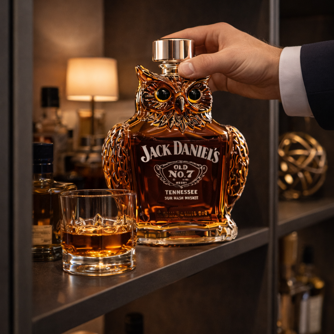 Butelki whisky | Edycja Sów