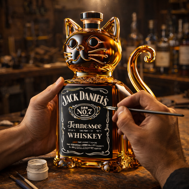 Butelki whisky | Edycja Kocia