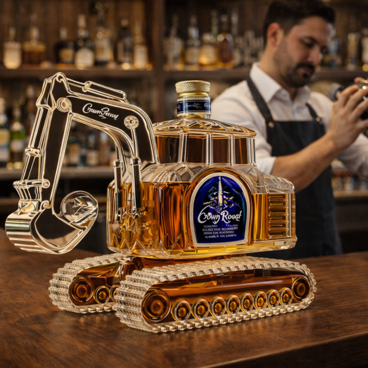 Butelka whisky | Wydanie koparki